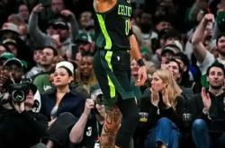 塔图姆三巨头联手，三连败得分突破，绝杀战胜冲击季后赛！